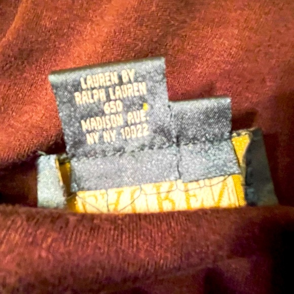 Ralph Lauren Black Label Silk Wool Mocha Jewel Neck Sweater - Picture 10 of 12